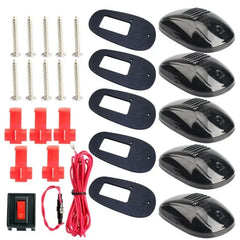 Set 5x Lămpi LED Semnalizare Cabină – Galben, 12V