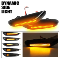 Set 2x Semnalizatoare LED Laterale Dinamice – BMW