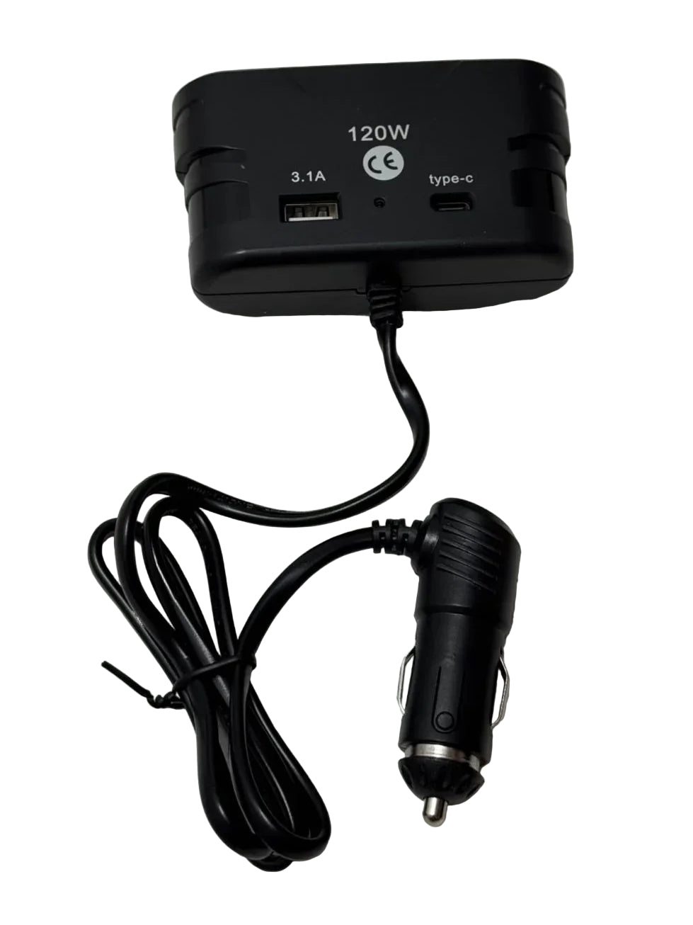 Adaptor Auto 3-în-1 – Brichetă 120W + USB/Type-C, Încărcare Rapidă 12V - My Store