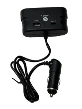 Adaptor Auto 3-în-1 – Brichetă 120W + USB/Type-C, Încărcare Rapidă 12V