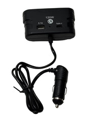 Adaptor Auto 3-în-1 – Brichetă 120W + USB/Type-C, Încărcare Rapidă 12V - My Store
