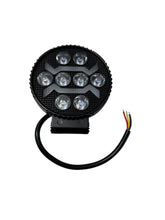 Set 2x Proiectoare LED Rotunde 4" – Alb & Galben, 12/24V, IP67