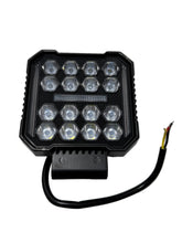 Set 2x Proiectoare LED Pătrate 4" – Alb & Galben, 12/24V, IP68