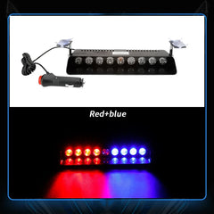 Lumină de Avertizare LED Stroboscop – 8x, cu Ventuză, 12V