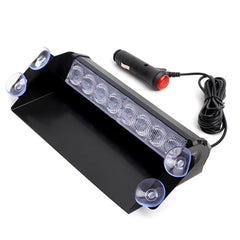 Lumină Stroboscopică LED cu Ventuză – 12V, Interior Parbriz - My Store