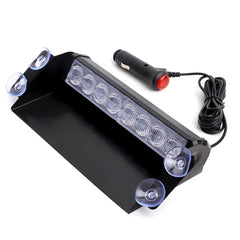 Lumină Stroboscopică LED cu Ventuză – 12V, Interior Parbriz