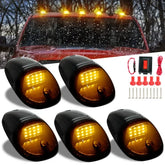Set 5x Lămpi LED Semnalizare Cabină – Galben, 12V