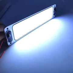 Lampă LED Interior 12–24V cu Buton ON/OFF – Lumină Albă COB