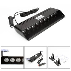 Lumină de Avertizare LED Stroboscop – 8x, cu Ventuză, 12V - My Store