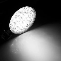 Set 4x Proiector LED Rotund 42W, Aluminiu – 12/24V, Alb 6000K