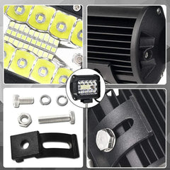 Bară LED Auto 60W–840W Combo Spot Flood 6500K | 12-24V, 4–39 inch | High Power pentru Camioane, Off Road