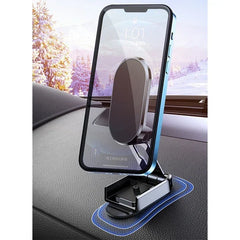 Suport Telefon Auto Magnetic 360° – Pliabil, Magneți N45, Bază 3M