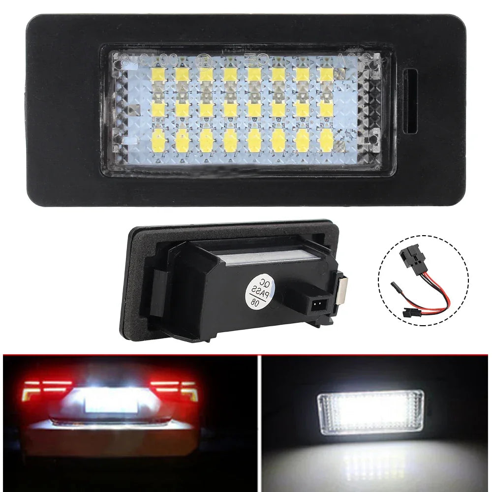 Set 2x Lămpi LED Plăcuță Înmatriculare Canbus – Audi/VW - My Store