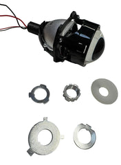 Set 2x Lupă Bi-LED 2.5" – 32W/42W, 6000K, Montaj Universal pe Reflector (H4/H7/H1), 12V