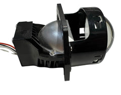 Set 2x Lupă Bi-LED A99 3.0 Inch 120W 20000LM, Hella 3R / 5R, Fază Scurtă & Lungă