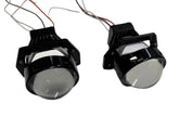 Set 2x Lupă Bi-LED A99 3.0 Inch 120W 20000LM, Hella 3R / 5R, Fază Scurtă & Lungă