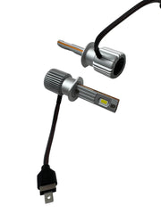 Set 2 Becuri LED Auto C08, 200W 21.000LM, CANBUS, H1/H3/H7/H11