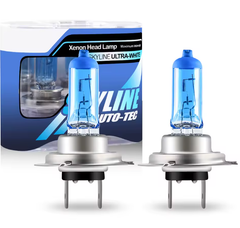 Set 2 Becuri Halogen Auto F3 - 55W 5000K Lumina Alba