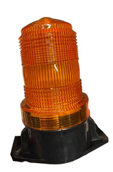 Girofar LED Galben 12V–24V, 30 LED, Bază Magnetică, Lampă Avertizare Auto/Utilaje