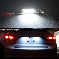 Set 2x Becuri LED Festoon C5W Canbus – 12V, 4014-12SMD, 6000K Alb
