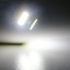 Set 2x Becuri LED W5W T10 Canbus – 12V, 4014-15SMD, 6500K Alb