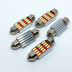Set 2x Becuri LED Festoon C5W Canbus – 12V, 4014-12SMD, 6000K Alb - My Store