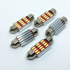 Set 2x Becuri LED Festoon C5W Canbus – 12V, 4014-12SMD, 6000K Alb