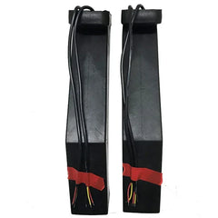Set 2x Cornite LED de contur 12–24V, 3 culori (Roșu / Alb / Galben), pentru camioane