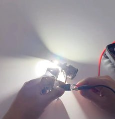 Set 2 Becuri LED R5 H7 350W 21000LM CANBUS 6000K – 15 LED 4575, Ultra Puternice, Heat Pipe din Cupru