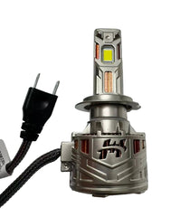 Set 2x Becuri LED Auto R6 H7 CANBUS 480W 38000LM 6000K – 15 LED 4075, Ultra Puternice
