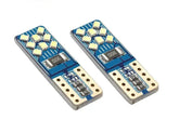 Set 2x Becuri LED W5W T10 Canbus – 12V, 2016-16SMD, 6000K Alb