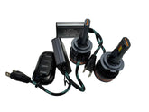 Set 2 Becuri LED Auto Light S55 – 3 Culori (3000K/4300K/6000K), Telecomandă & Mod Flash