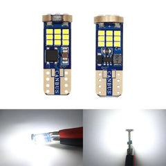 Set 2x Becuri LED W5W T10 Canbus – 12V, 2016-27SMD, 6000K Alb - My Store