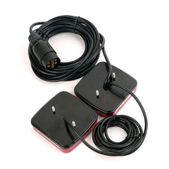 Set 2x Stopuri LED Spate – 12V, 26 LED, Cablu 7.5m+2.5m, 7 pini, IP67 - My Store