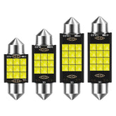 Set 2x Becuri LED Festoon C5W Canbus – 12V, 3030-9/12SMD, 6000K Alb