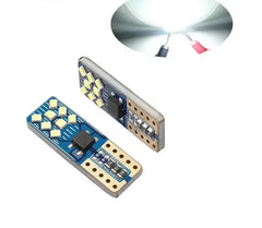 Set 2x Becuri LED W5W T10 Canbus – 12V, 2016-16SMD, 6000K Alb
