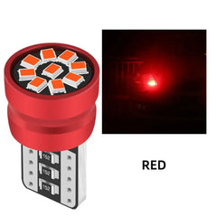 Set 2x Becuri LED W5W T10 Canbus – 12V, 2016-9SMD, Multicolor - My Store