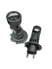 Set 2 Becuri LED H7 cu Lupă, 180W, 18000LM, 12V, 6000K – CANBUS