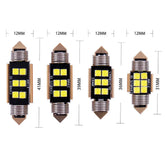 Set 2x Becuri LED Festoon C5W Canbus – 12V, 3030-6SMD, 6000K Alb - My Store