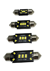 Set 2x Becuri LED Festoon C5W Canbus – 12V, 2016-10SMD, 6000K Alb - My Store