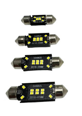Set 2x Becuri LED Festoon C5W Canbus – 12V, 2016-10SMD, 6000K Alb