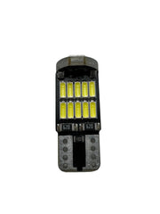 Set 2x Becuri LED W5W T10 Canbus – 12V, 4014-26SMD, 6500K Alb