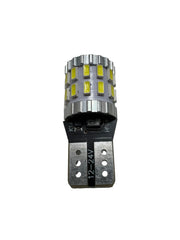 Set 2x Becuri LED W5W T10 Canbus – 12V, 3014-30SMD, 6000K Alb