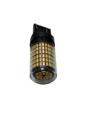 Set 2x Becuri LED T20 7440 W21W – Alb&Galben Canbus 12V, 3014-168SMD