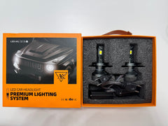 Set 2 Becuri LED Auto V88R H7 – 380W, 23.000LM – CANBUS, 6000K, Putere Extremă