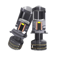 Set 2x Becuri LED H4 Dual Lens – 160W, 28.000Lm, 6000K, CANBUS - My Store