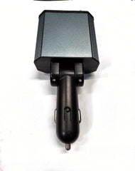 Încărcător Auto 4-în-1 cu Cablu Telescopic -USB + Type-C + Cablu Apple - My Store