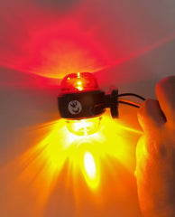 Set 2 Mini Cornite LED de Gabarit 12–24V, Roșu/Galben, Compacte