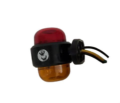 Set 2 Mini Cornite LED de Gabarit 12–24V, Roșu/Galben, Compacte