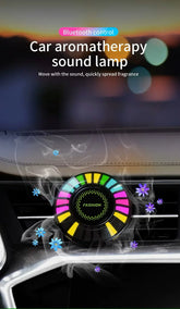 Lampă Ambient Auto – Aromaterapie, RGB, Control App, Muzică
